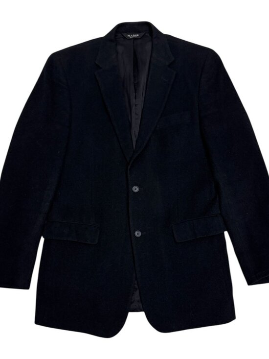 JOS A BANK Camelhair Luxury Designer Business Casual Black Blazer Jacket 42XL - Picture 2 of 10